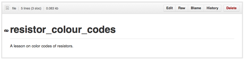 Edit README
